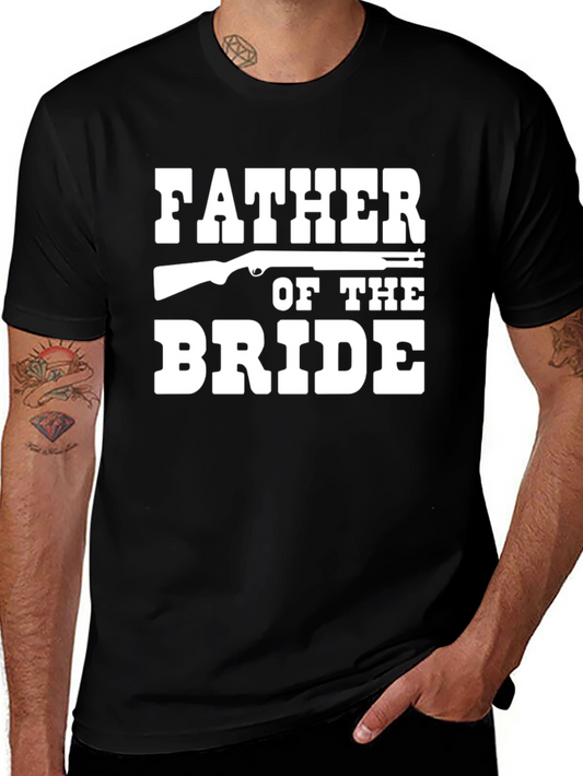 Father of the Bride T-Shirt - Shotgun Design