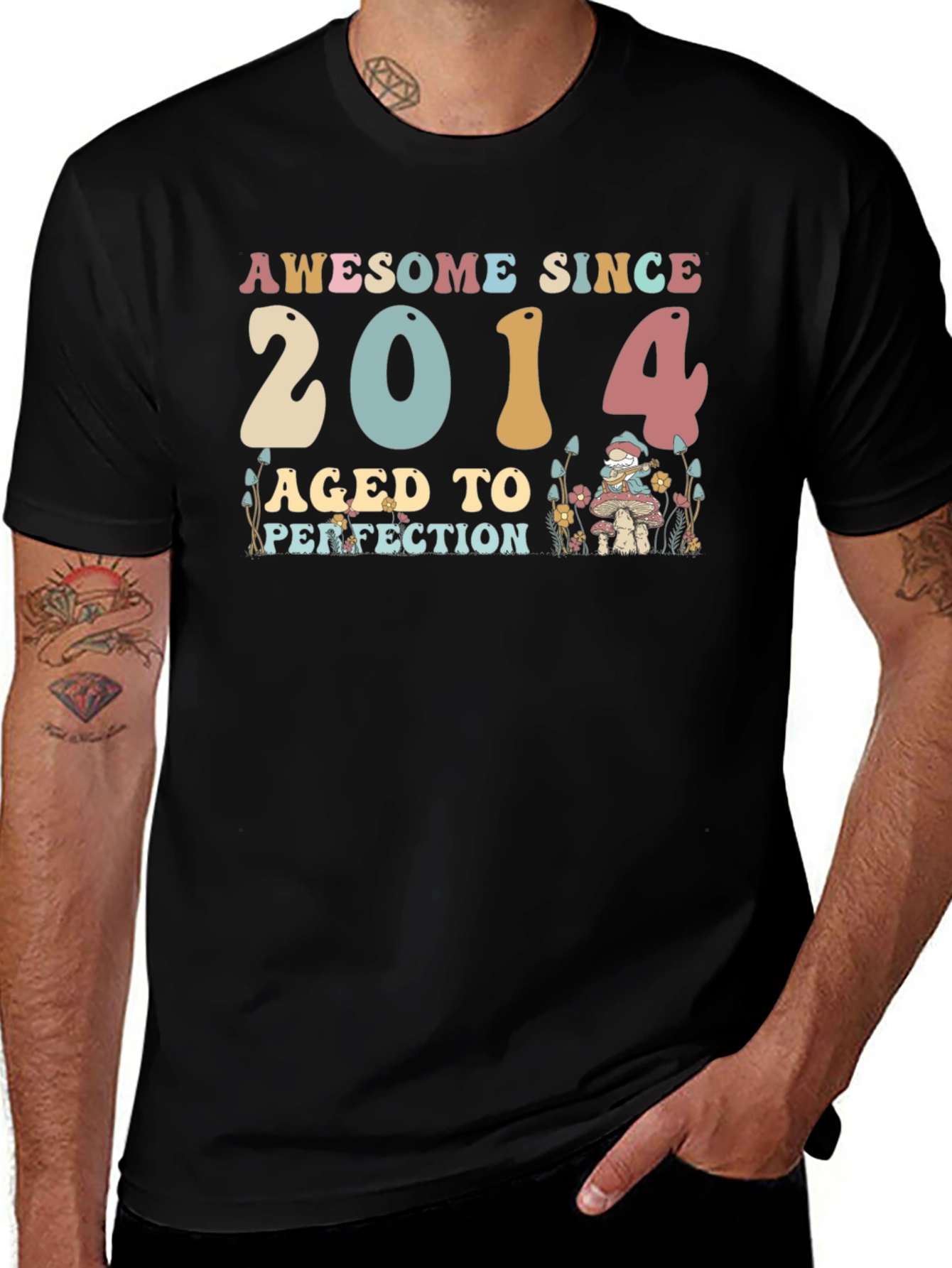 Awesome Since 2014 Birthday T-Shirt