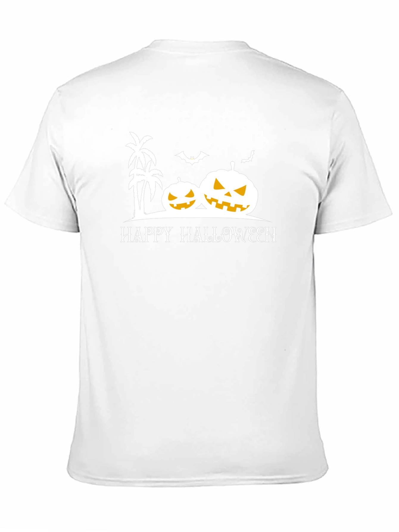 Halloween Palm Tree Pumpkin T-Shirt