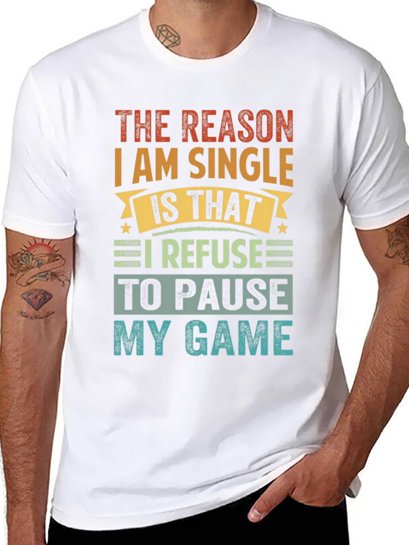 The Reason Im Single Gamer T-Shirt