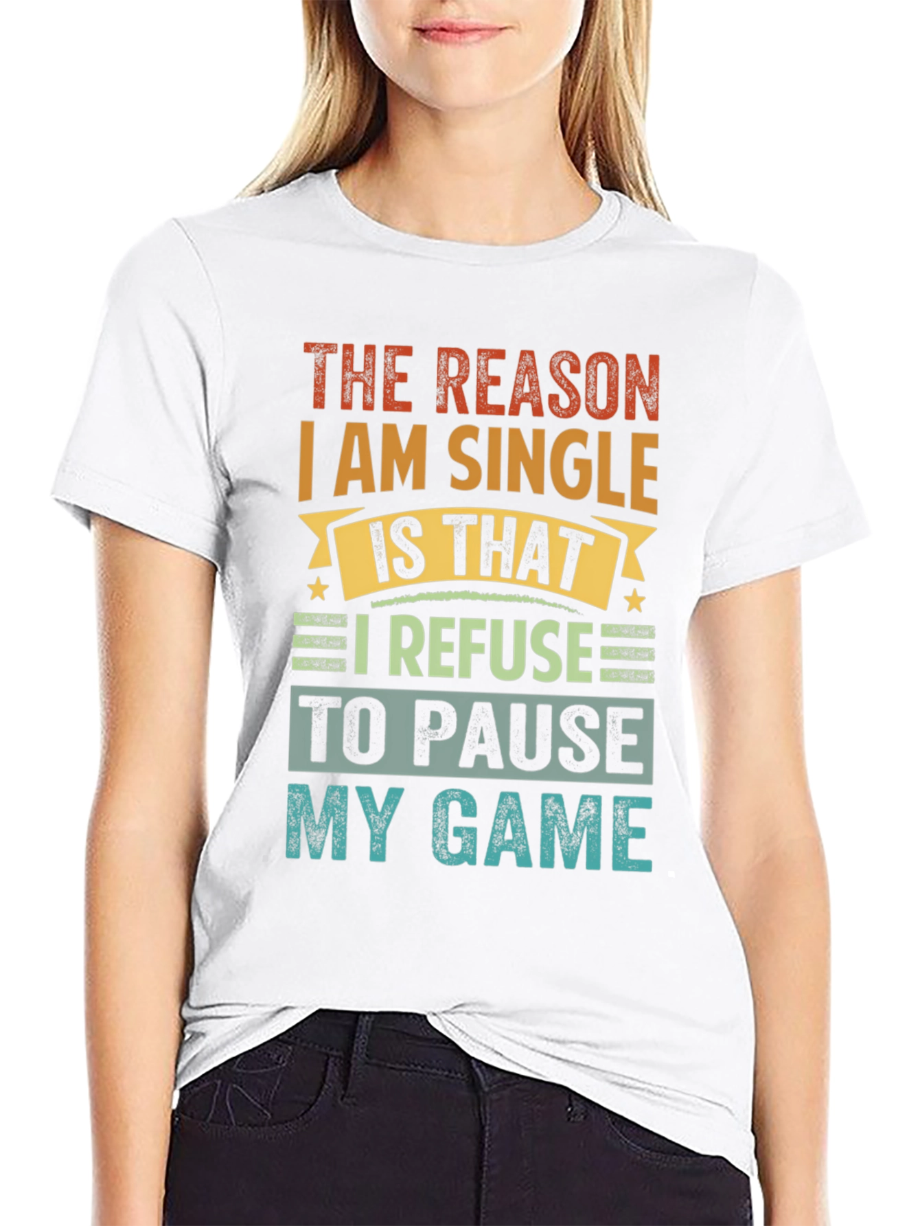 The Reason Im Single Gamer T-Shirt