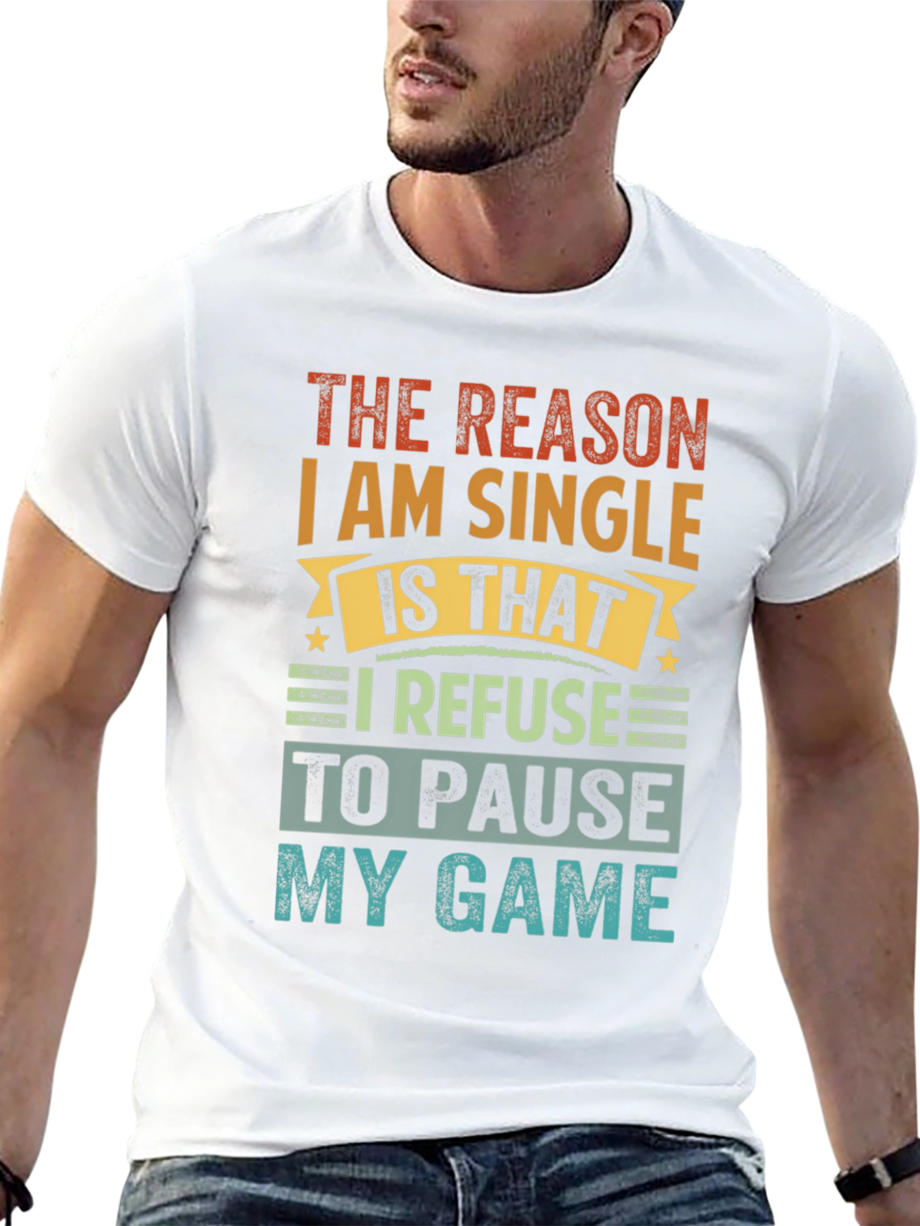 The Reason Im Single Gamer T-Shirt