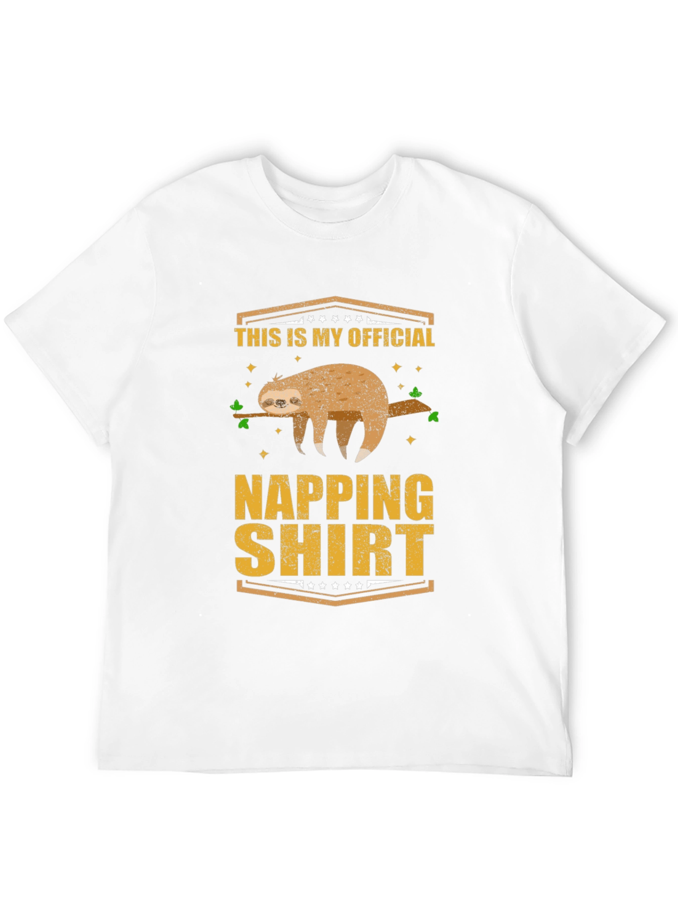 Official Napping Shirt Sloth Tee
