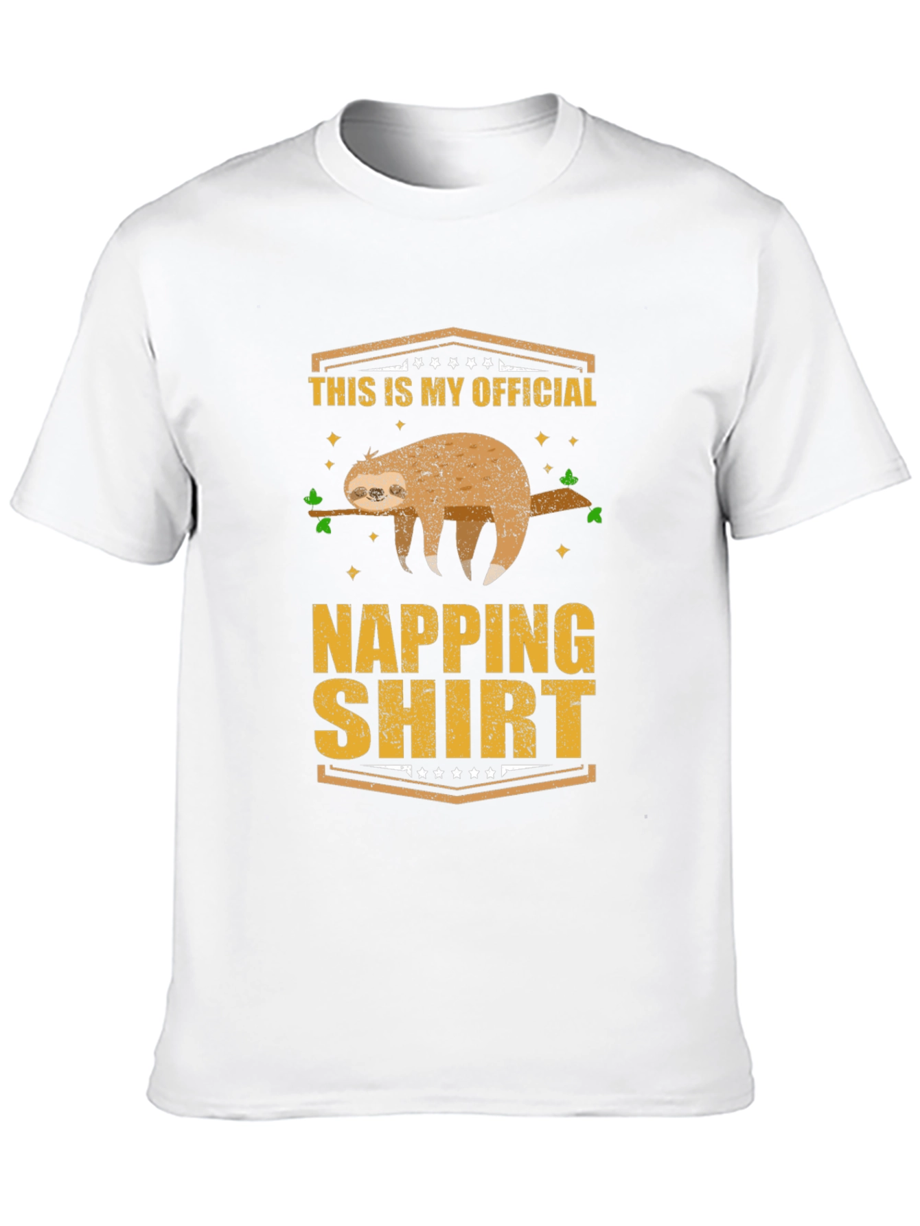 Official Napping Shirt Sloth Tee