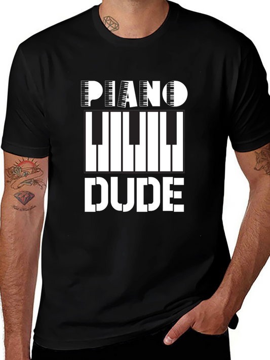Piano Dude Graphic T-Shirt
