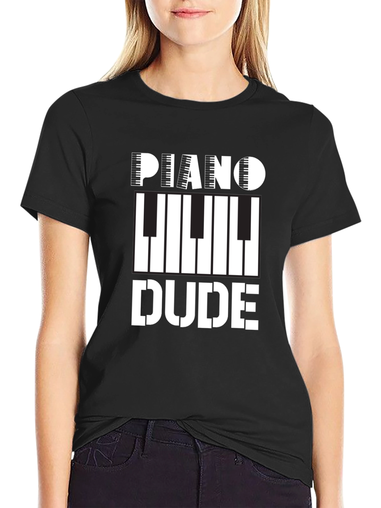 Piano Dude Graphic T-Shirt