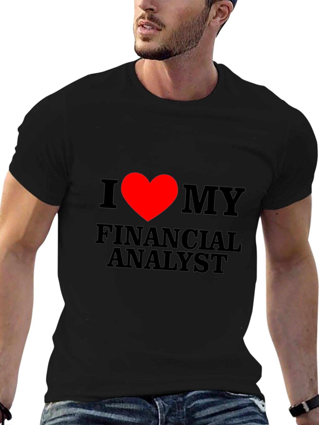 I Heart My Financial Analyst T-Shirt