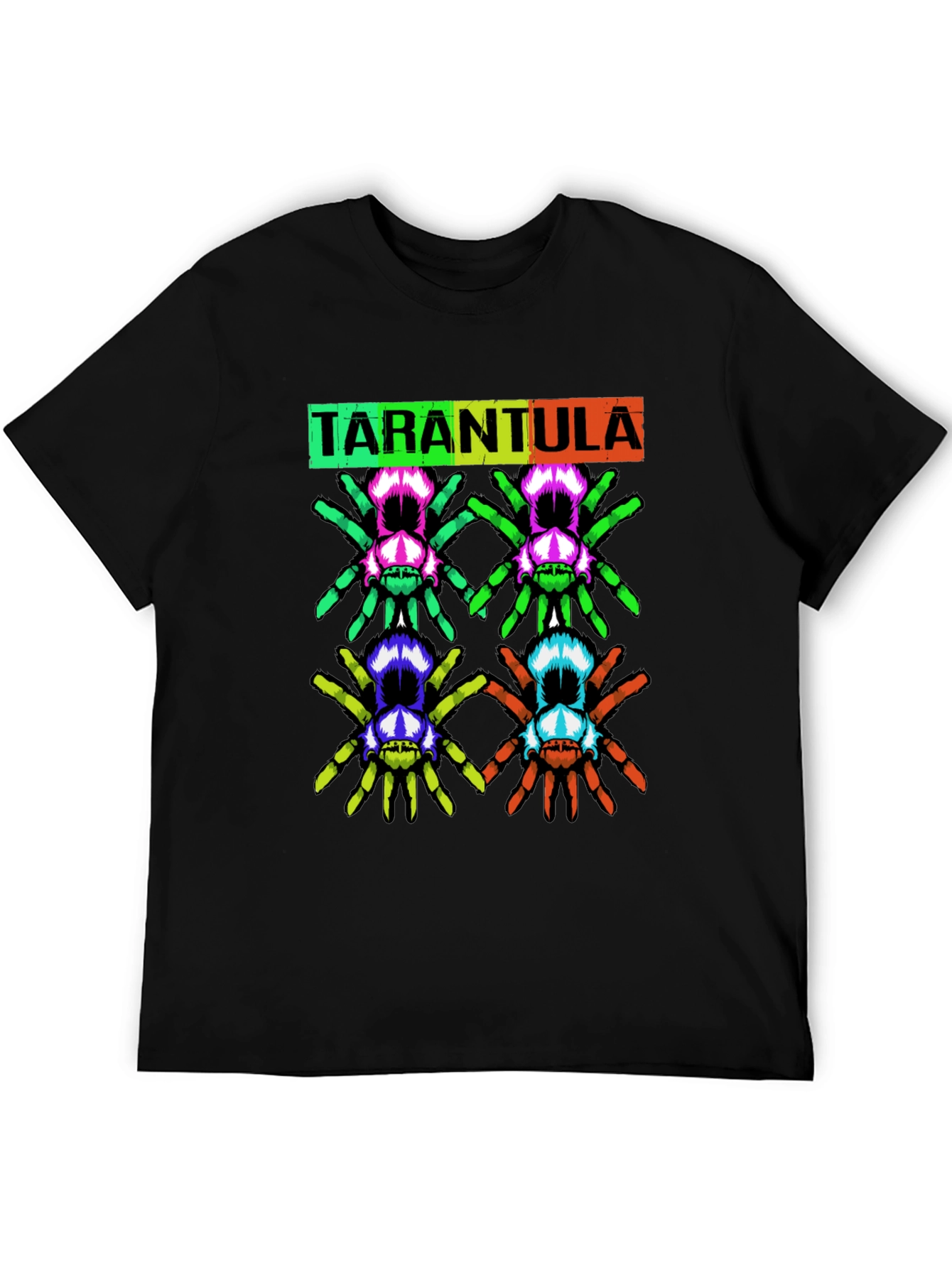 Tarantula Graphic Tee - Mens Black T-Shirt