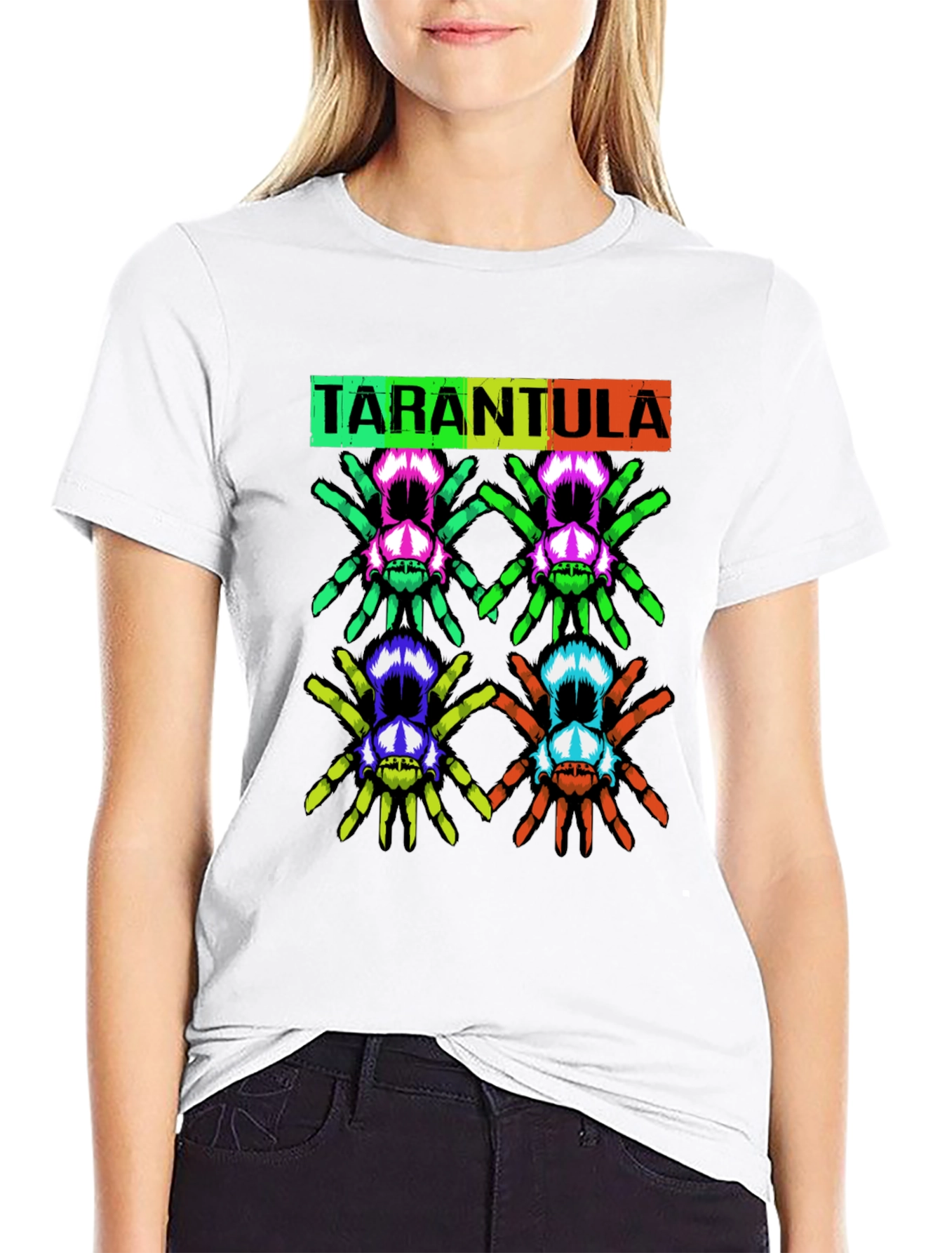 Tarantula Graphic Tee - Mens Black T-Shirt