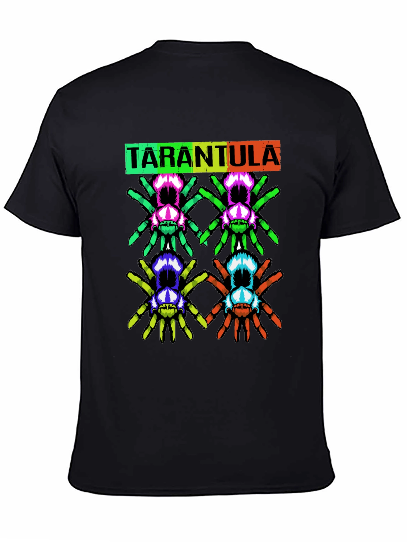Tarantula Graphic Tee - Mens Black T-Shirt