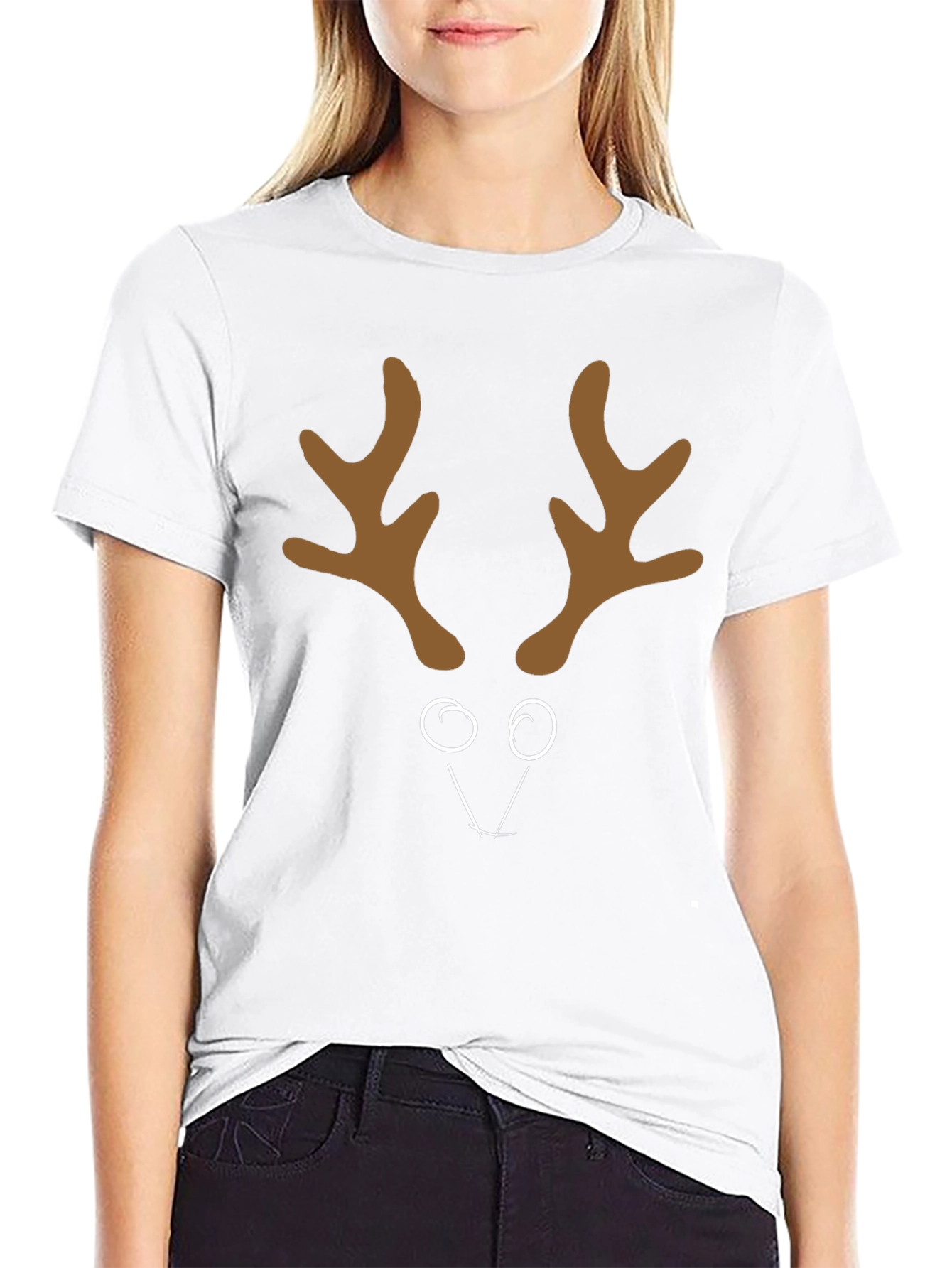 Reindeer Antler Graphic Tee