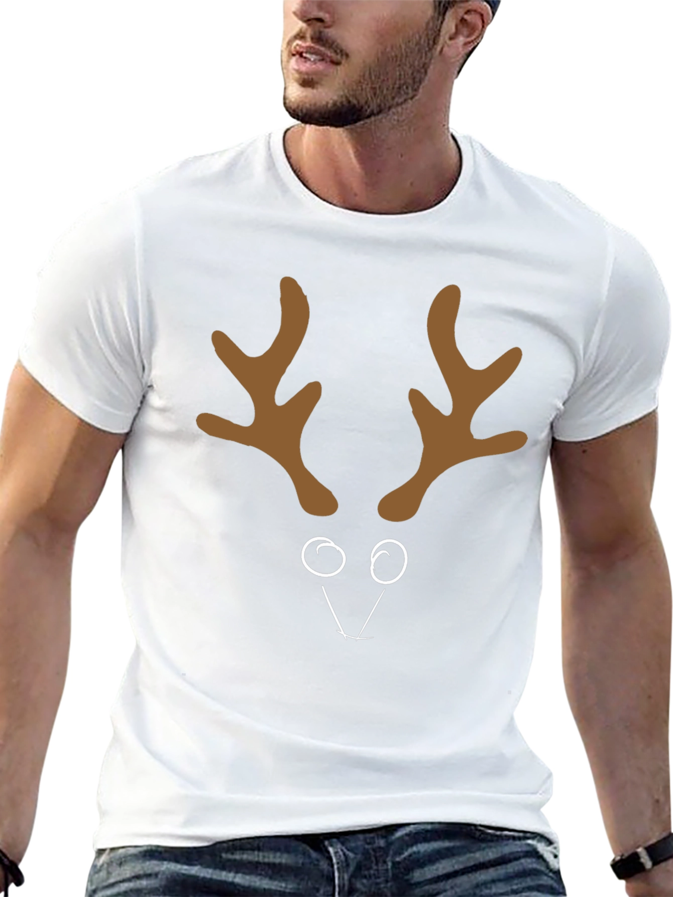 Reindeer Antler Graphic Tee