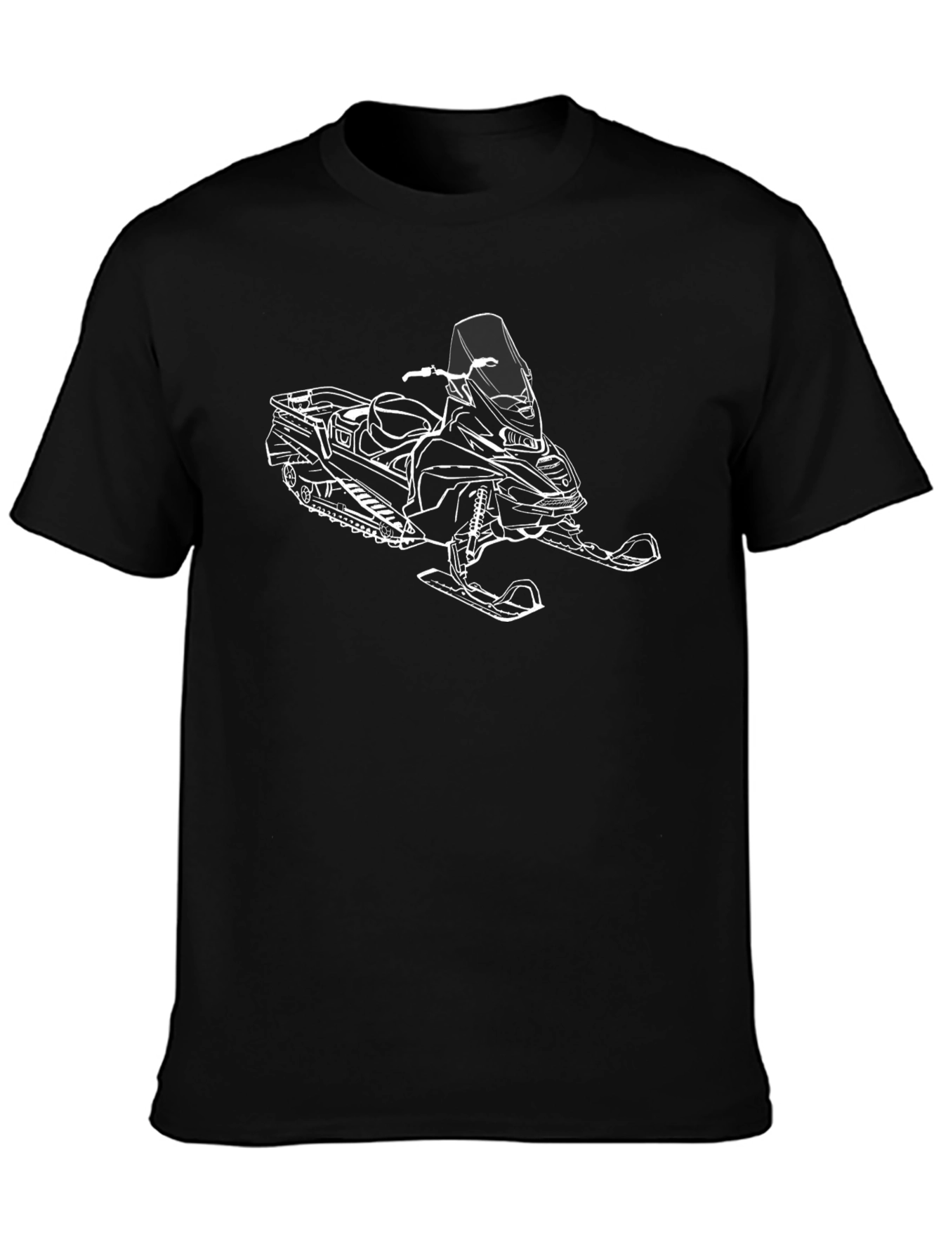 Snowmobile Graphic Tee - Ride in Style