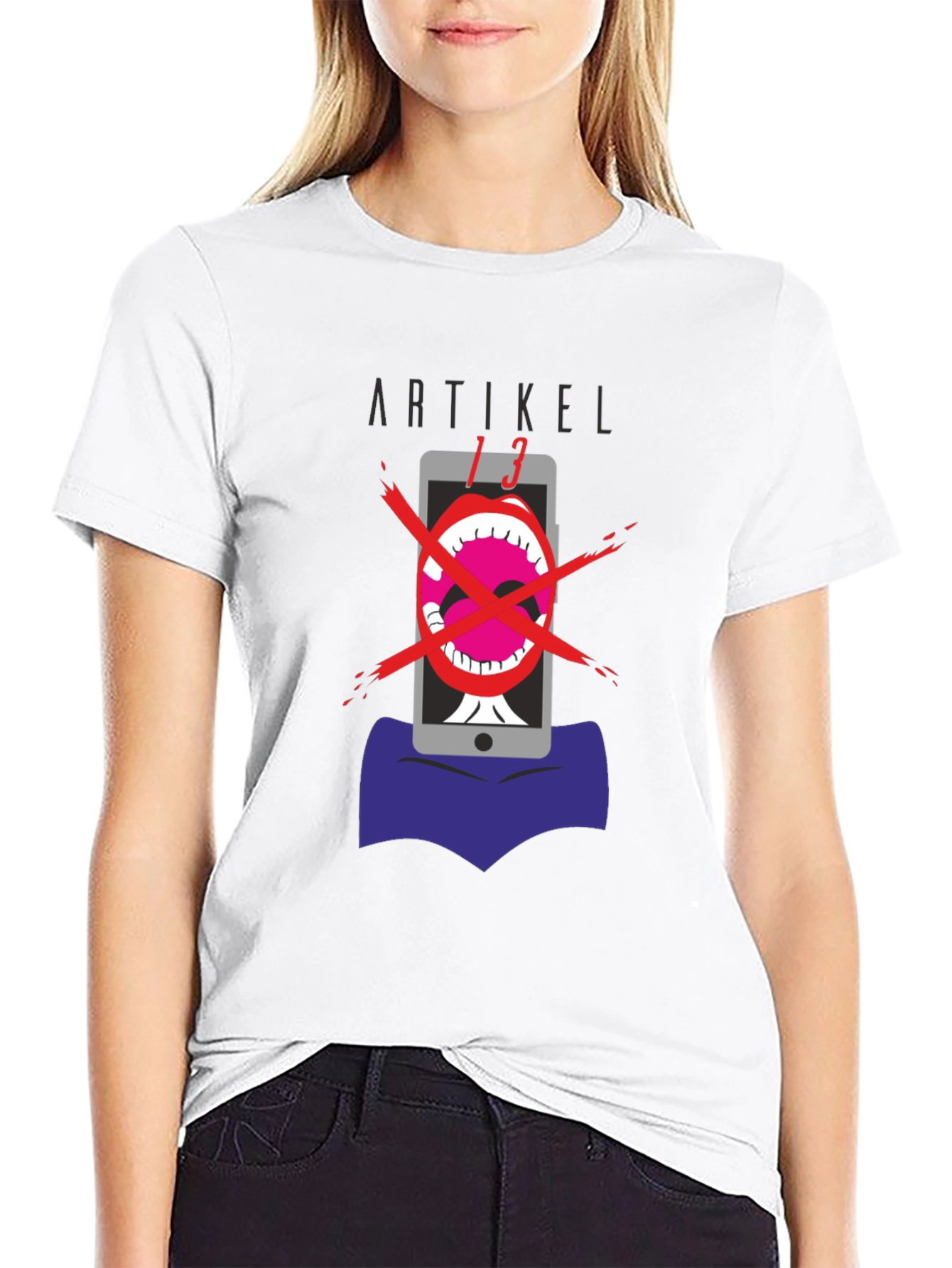 Artikel 13 Protest T-Shirt
