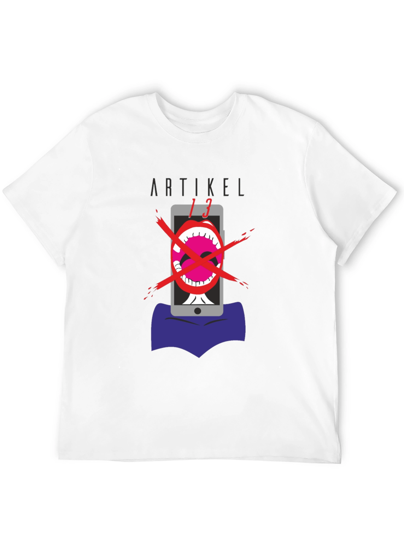 Artikel 13 Protest T-Shirt