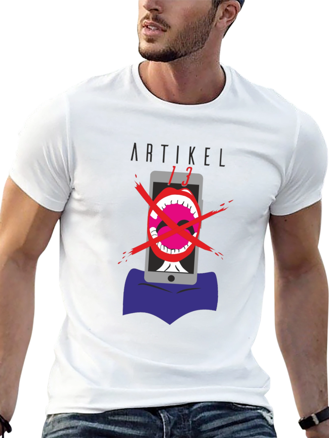 Artikel 13 Protest T-Shirt