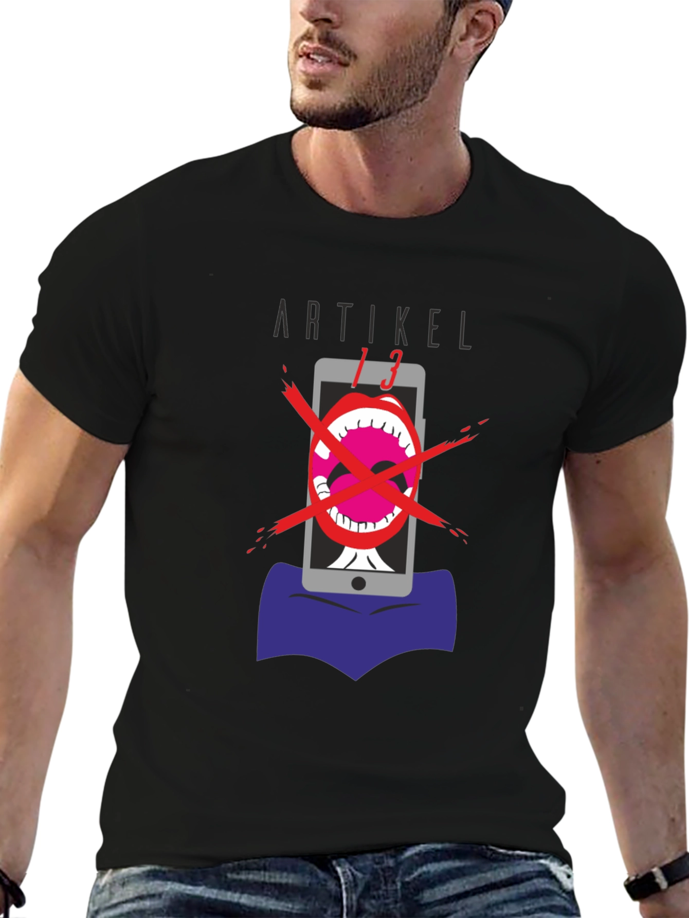 Artikel 13 Protest T-Shirt