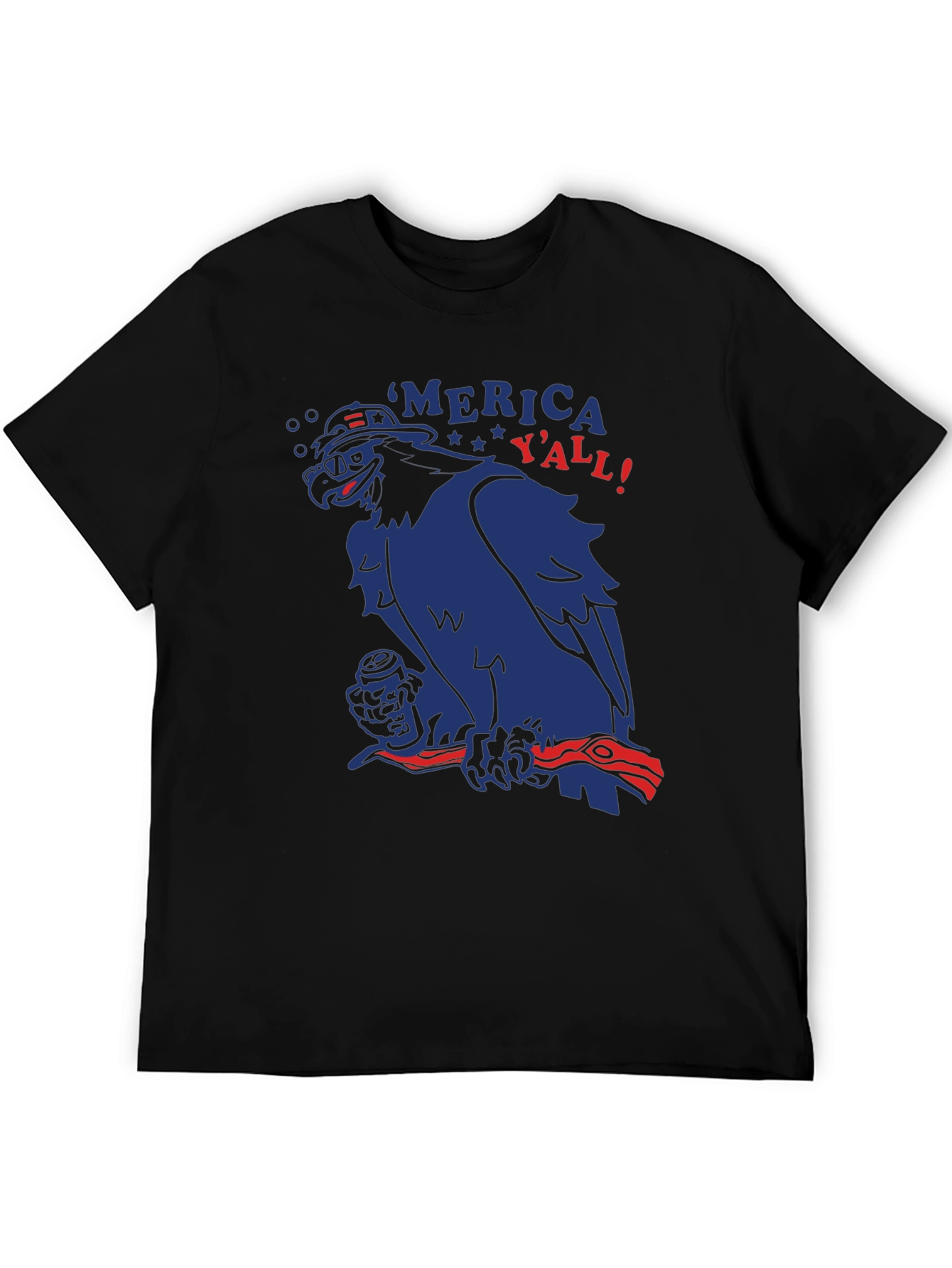 Patriotic Eagle Merica Yall! T-Shirt