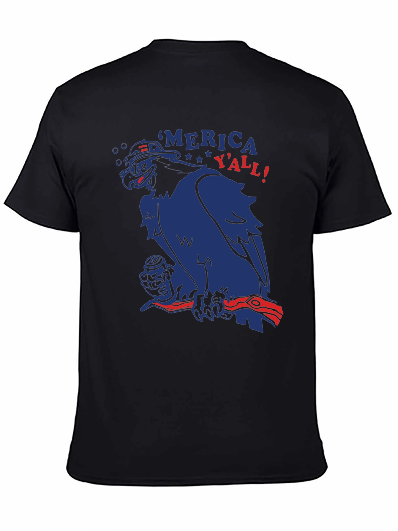 Patriotic Eagle Merica Yall! T-Shirt