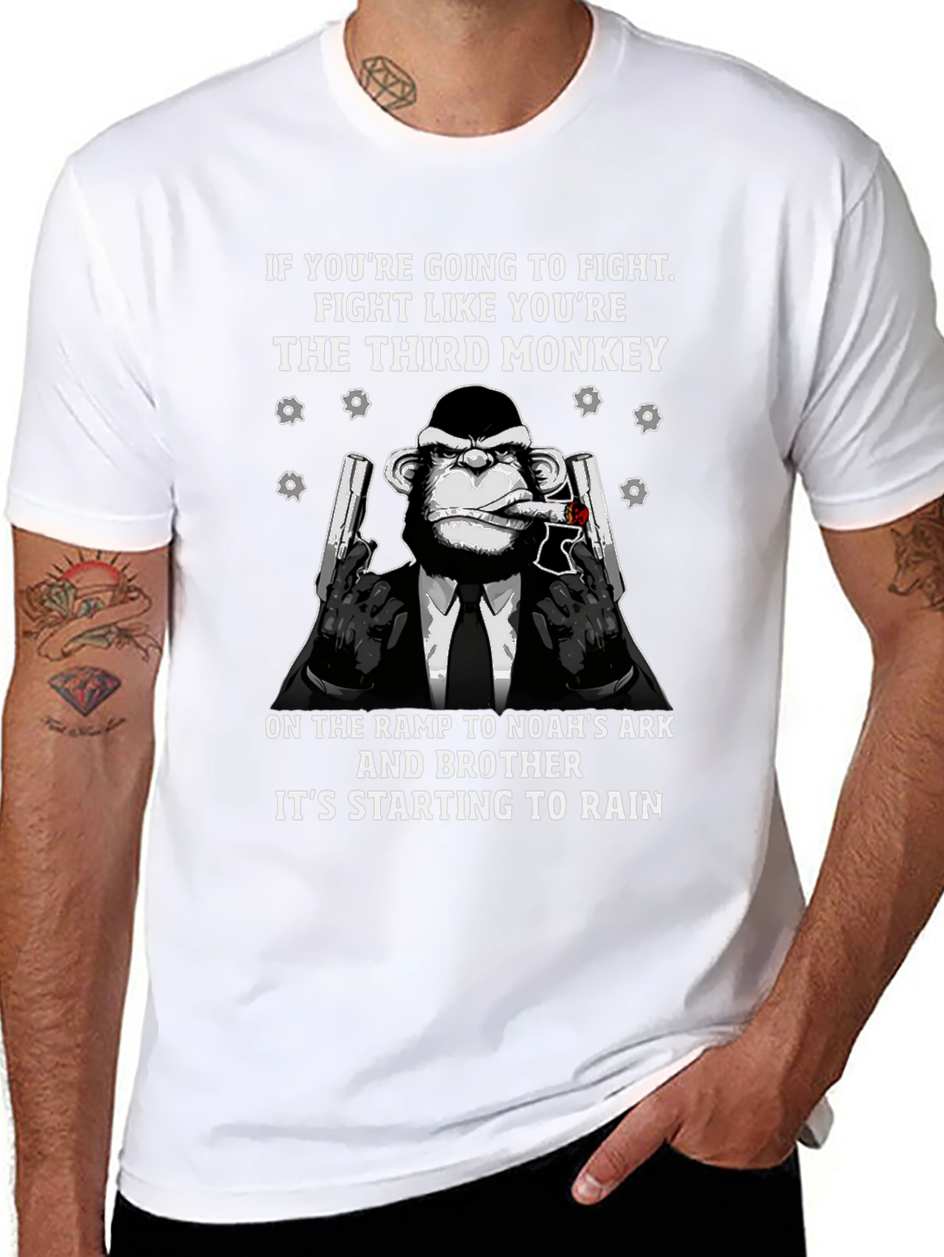 Third Monkey Graphic T-Shirt