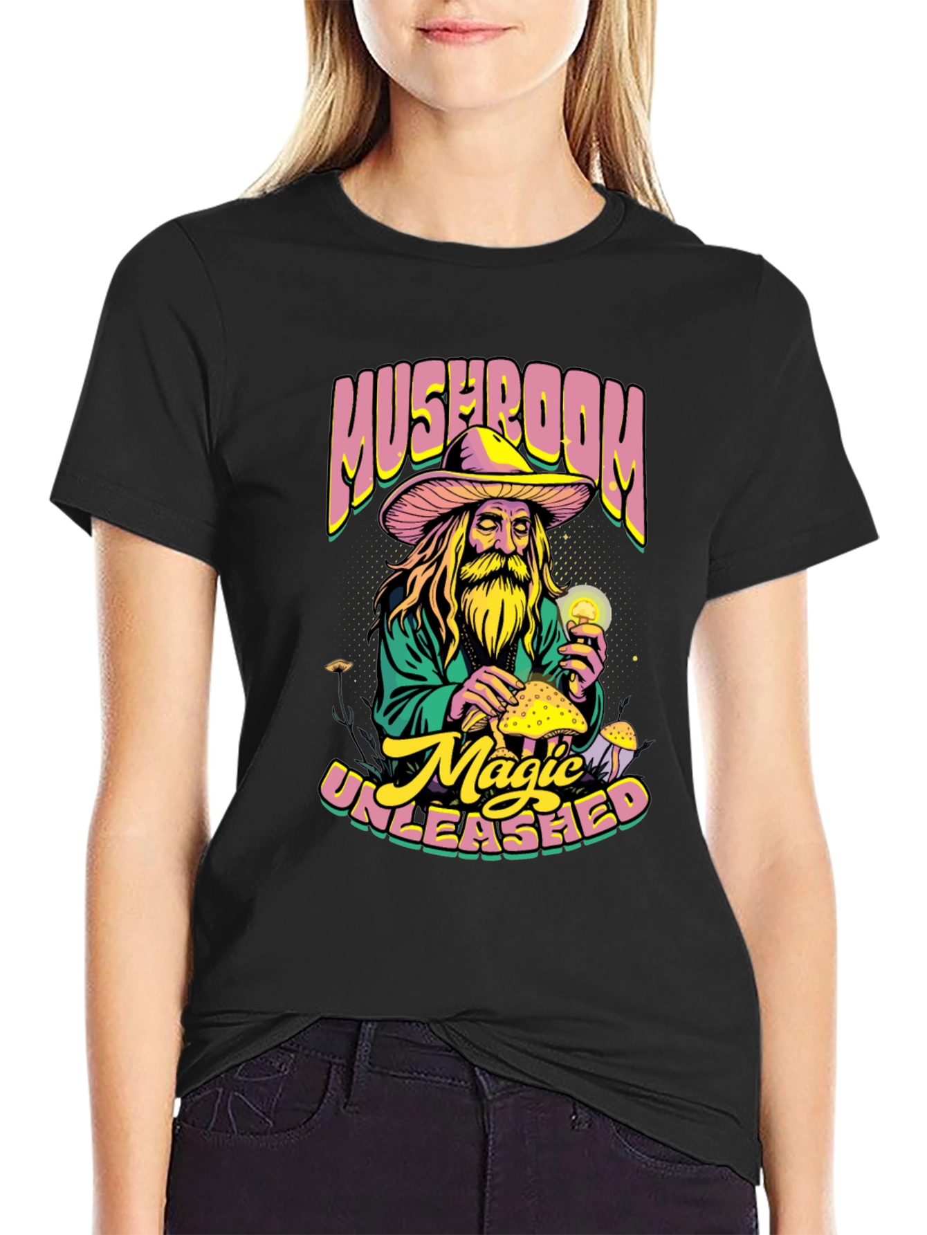 Mushroom Magic Unleashed Graphic Tee