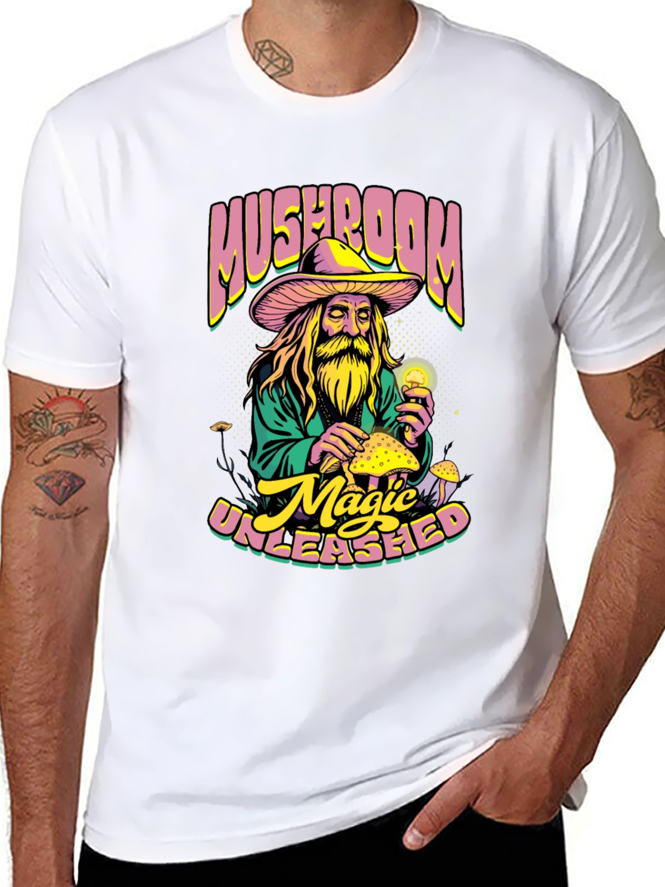 Mushroom Magic Unleashed Graphic Tee