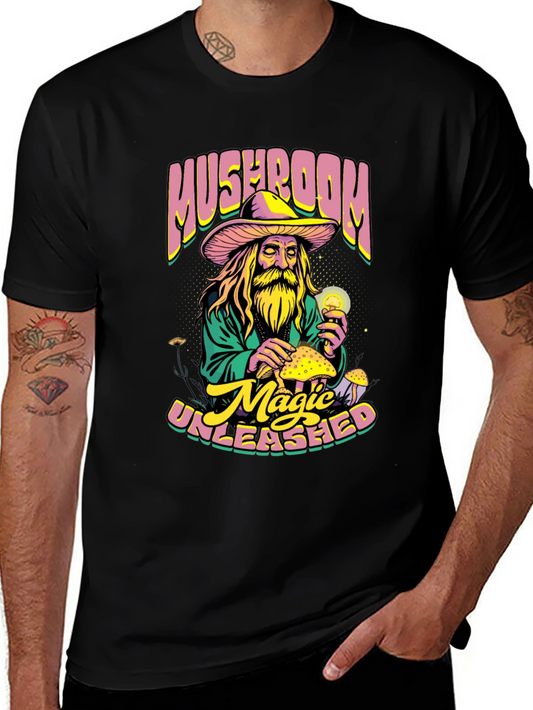 Mushroom Magic Unleashed Graphic Tee