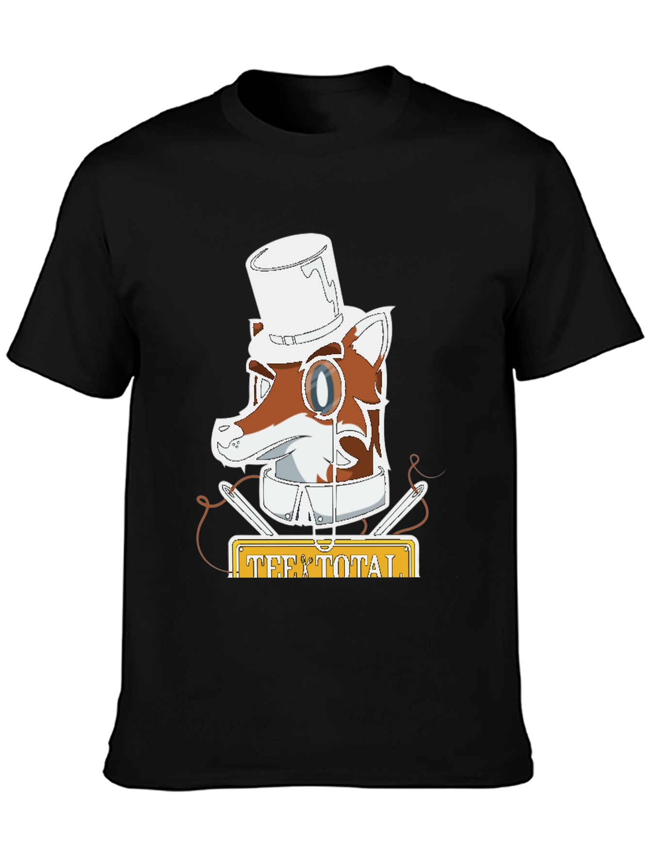 Tee Total Fox Gentleman Graphic T-Shirt