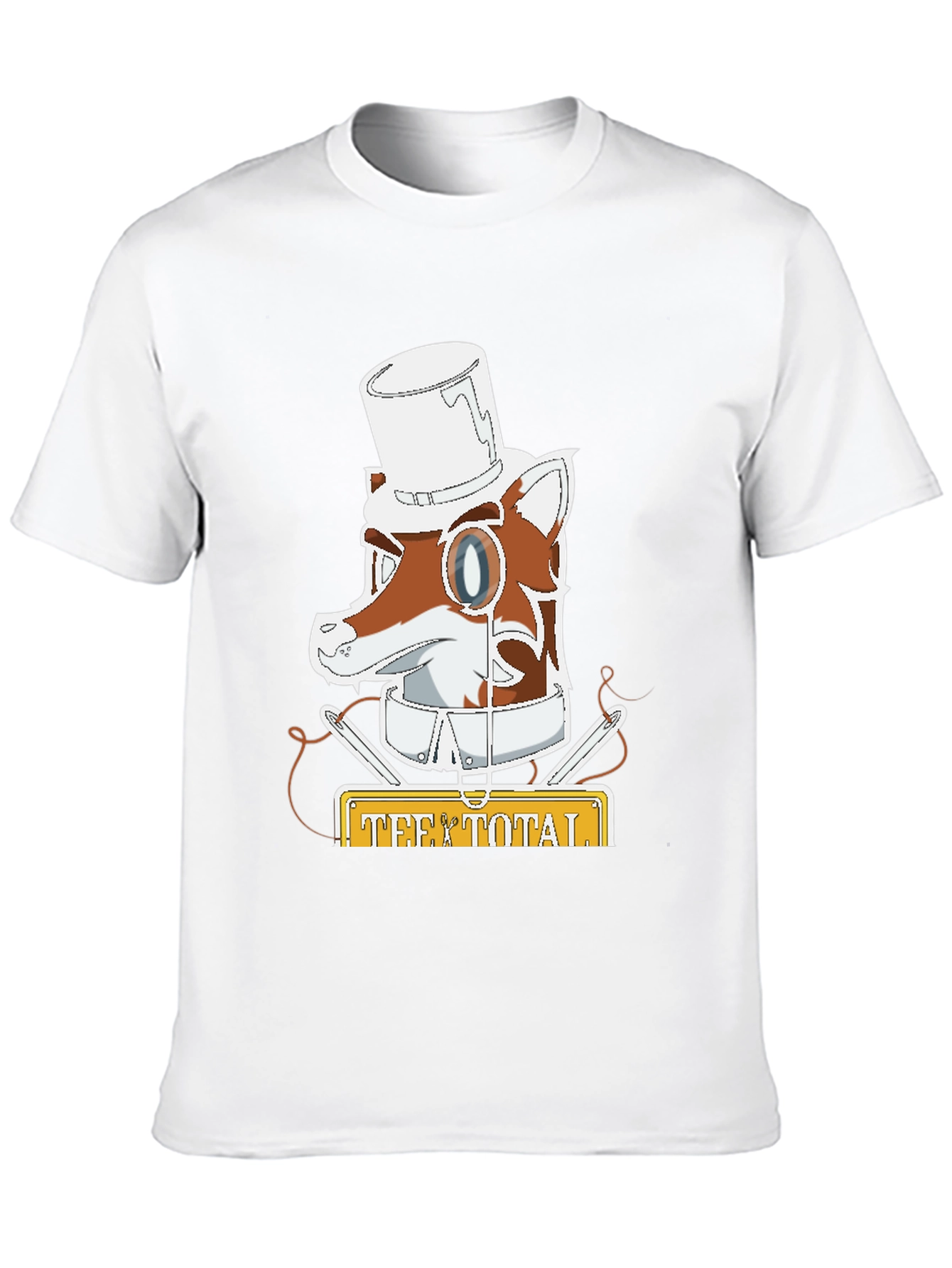 Tee Total Fox Gentleman Graphic T-Shirt