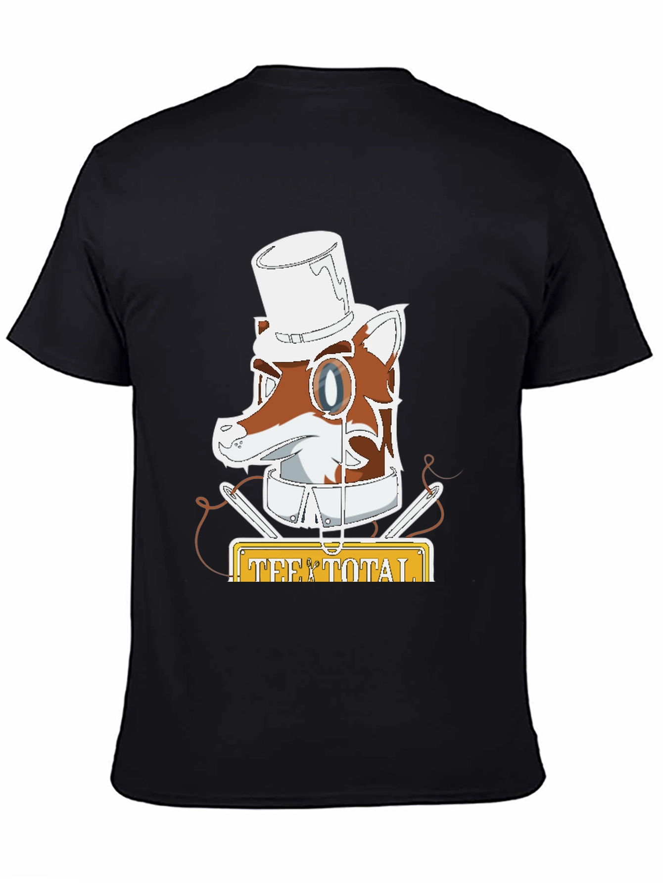Tee Total Fox Gentleman Graphic T-Shirt