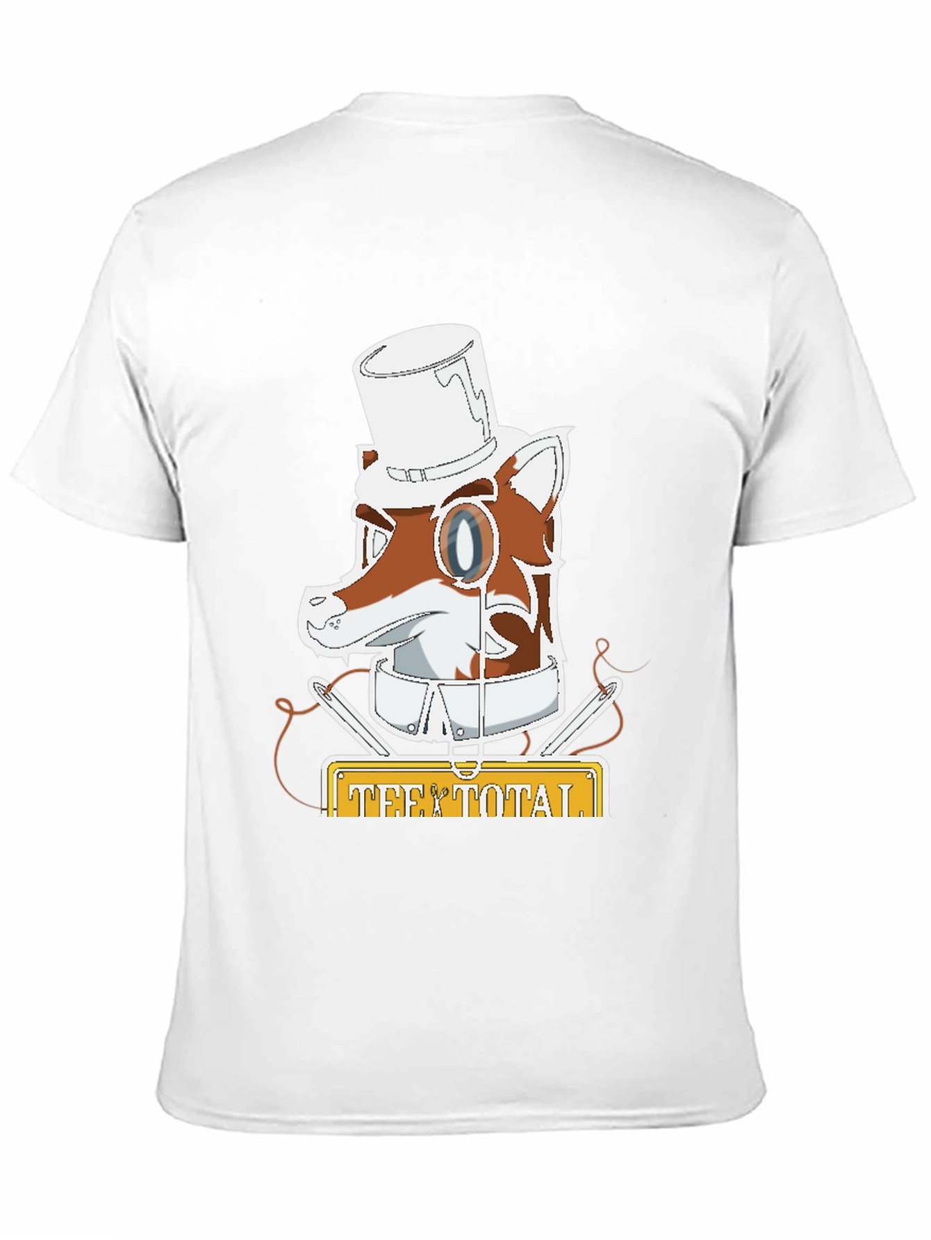 Tee Total Fox Gentleman Graphic T-Shirt