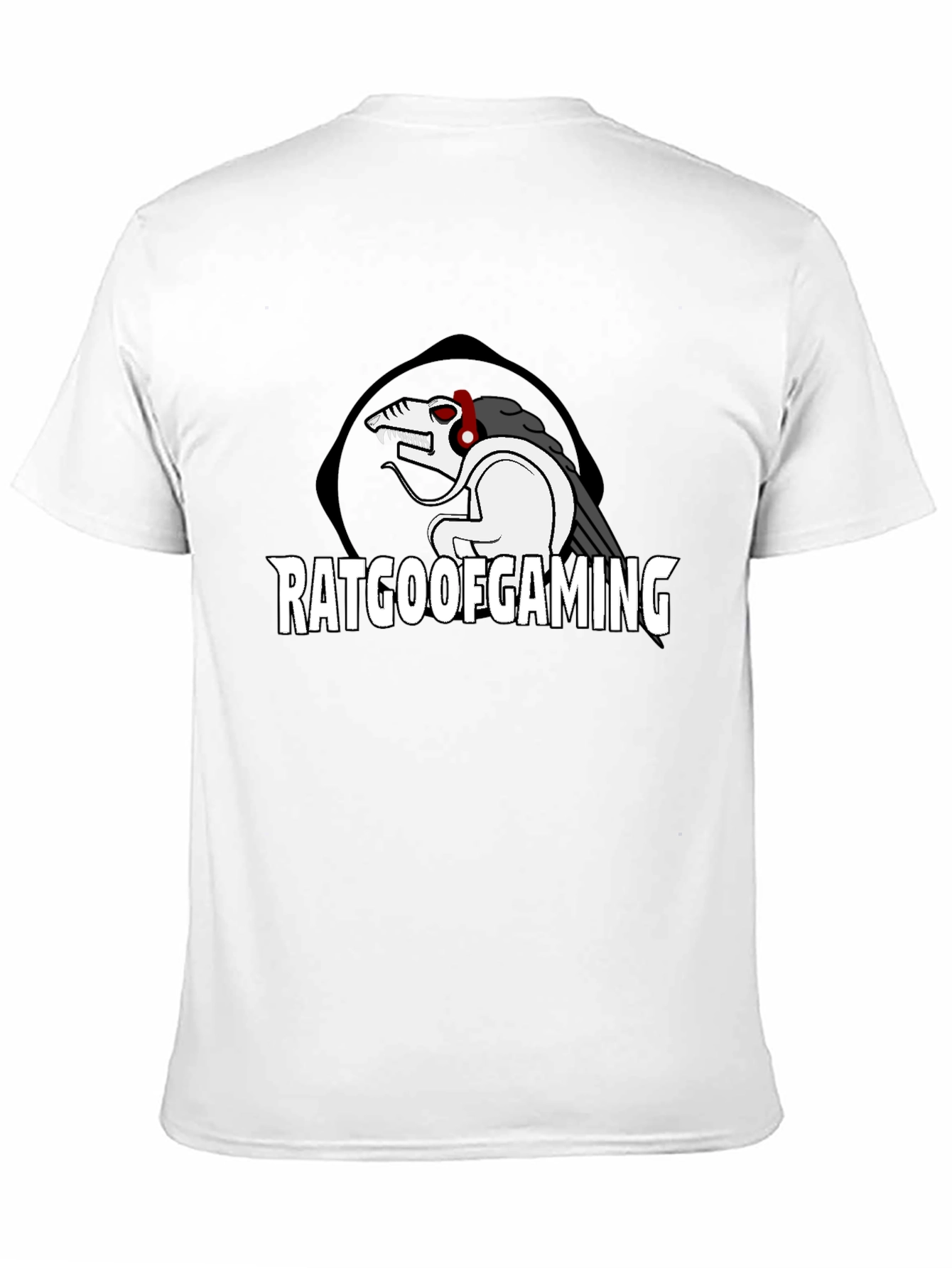 RatGooGaming Black T-Shirt - Gamer Apparel