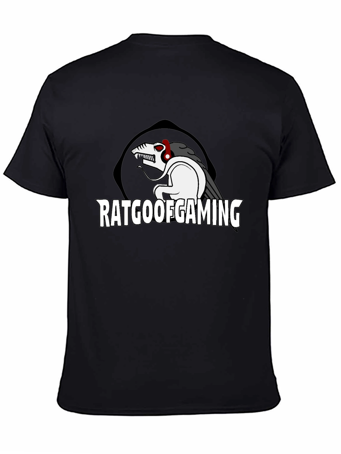 RatGooGaming Black T-Shirt - Gamer Apparel