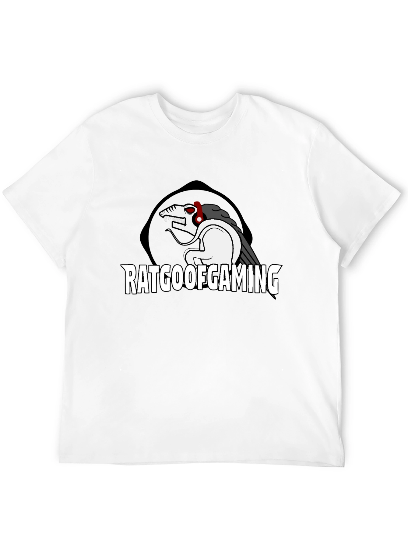 RatGooGaming Black T-Shirt - Gamer Apparel