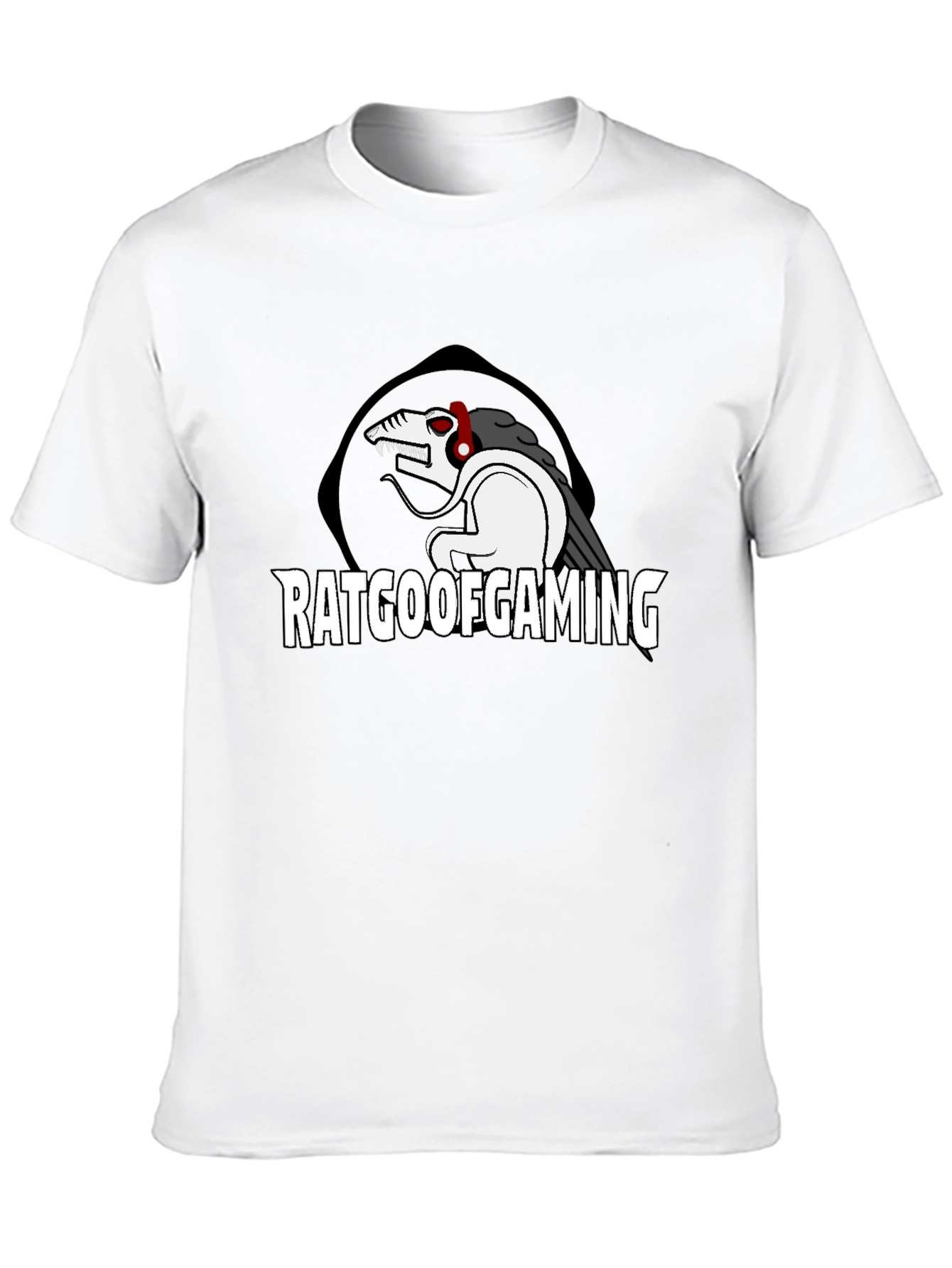 RatGooGaming Black T-Shirt - Gamer Apparel