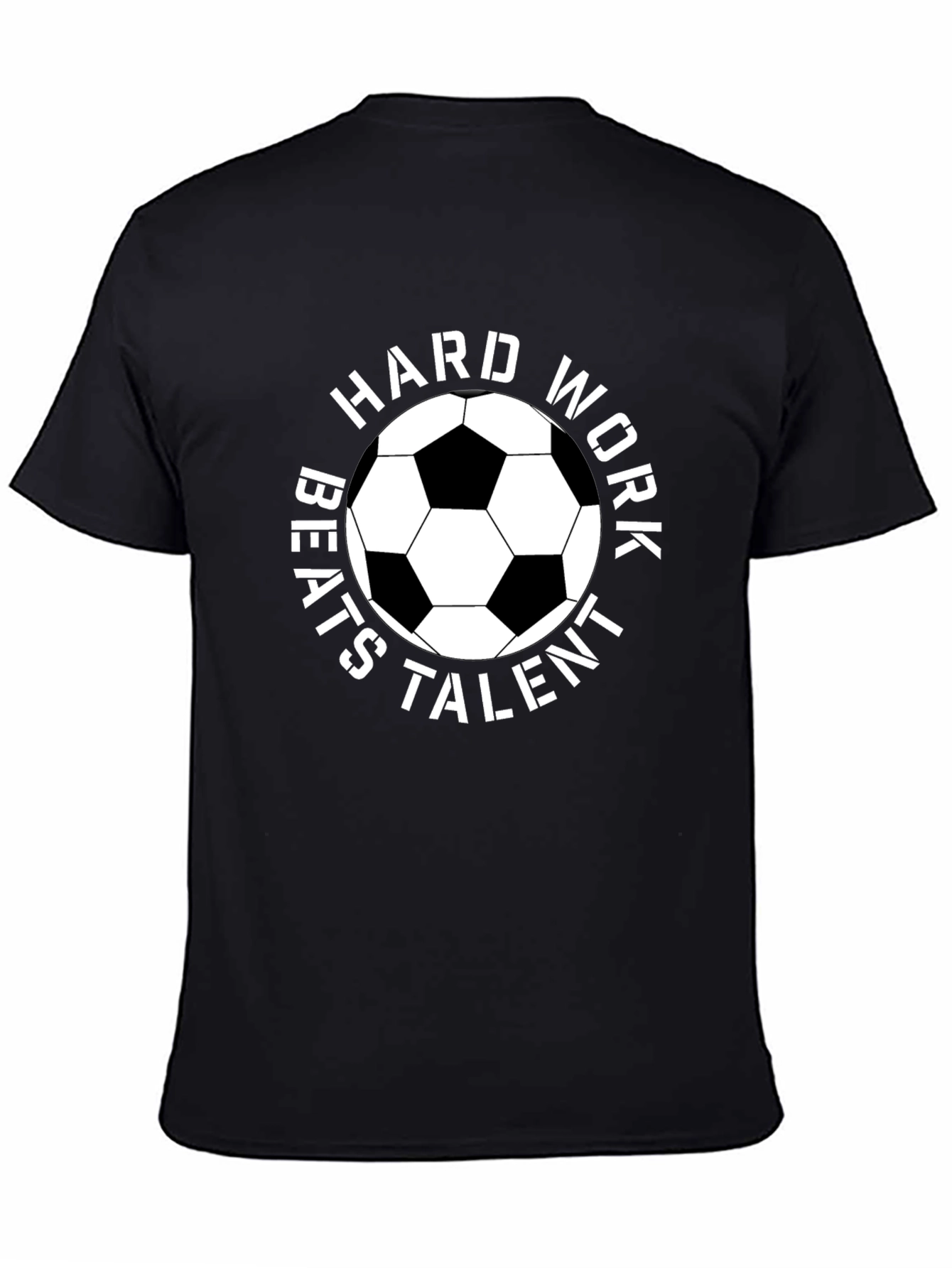 Hard Work Beats Talent Soccer T-Shirt