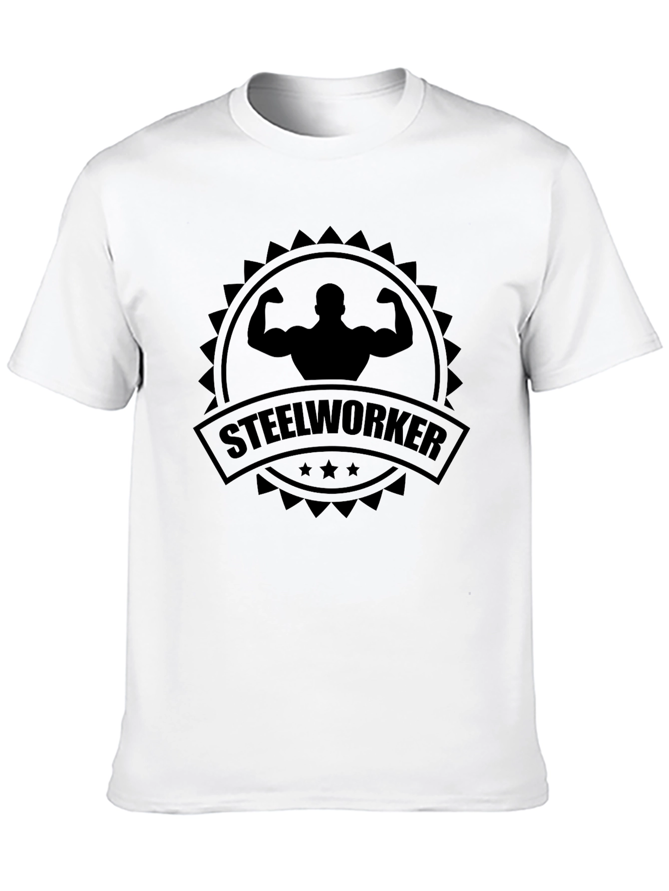 Steelworker Graphic Tee - Black