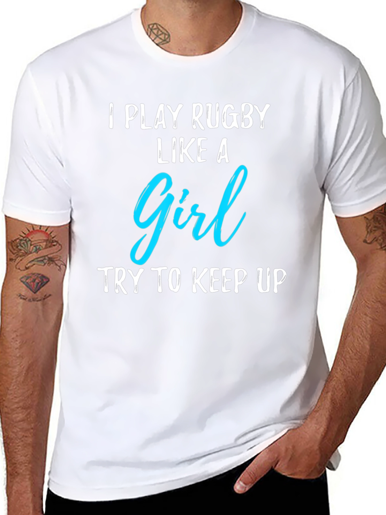 Rugby Girl T-Shirt - Play Like a Girl!