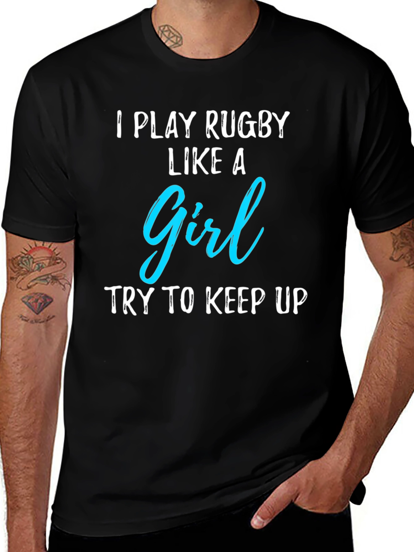 Rugby Girl T-Shirt - Play Like a Girl!