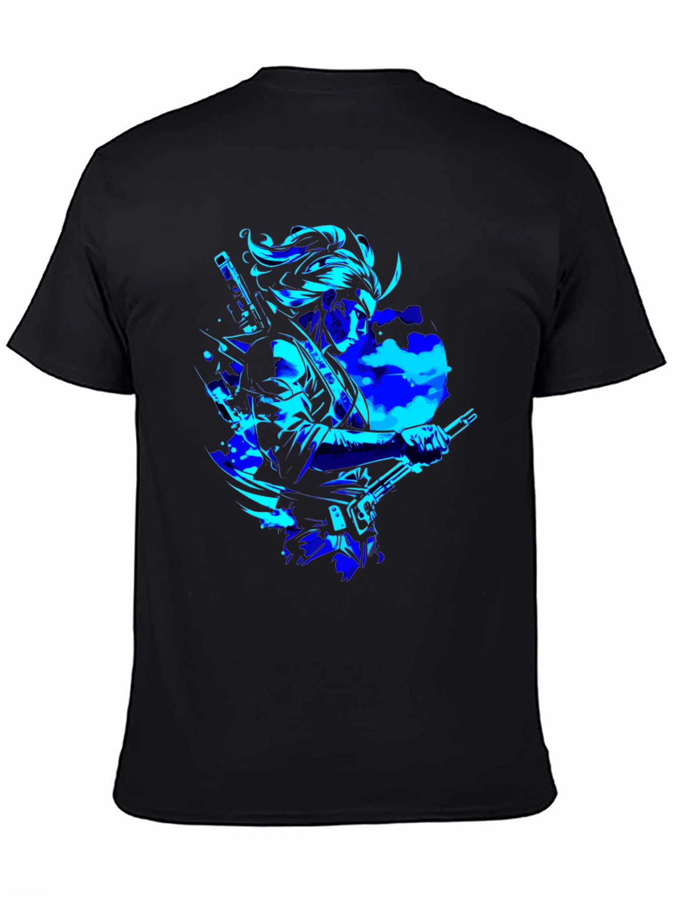 Cyber Samurai Graphic T-Shirt