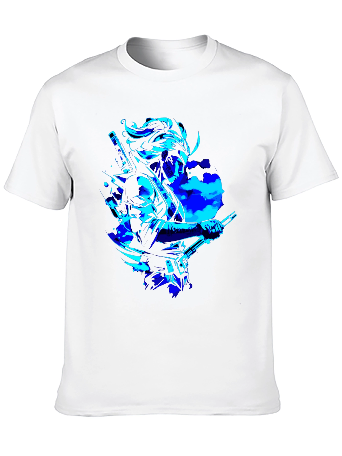 Cyber Samurai Graphic T-Shirt