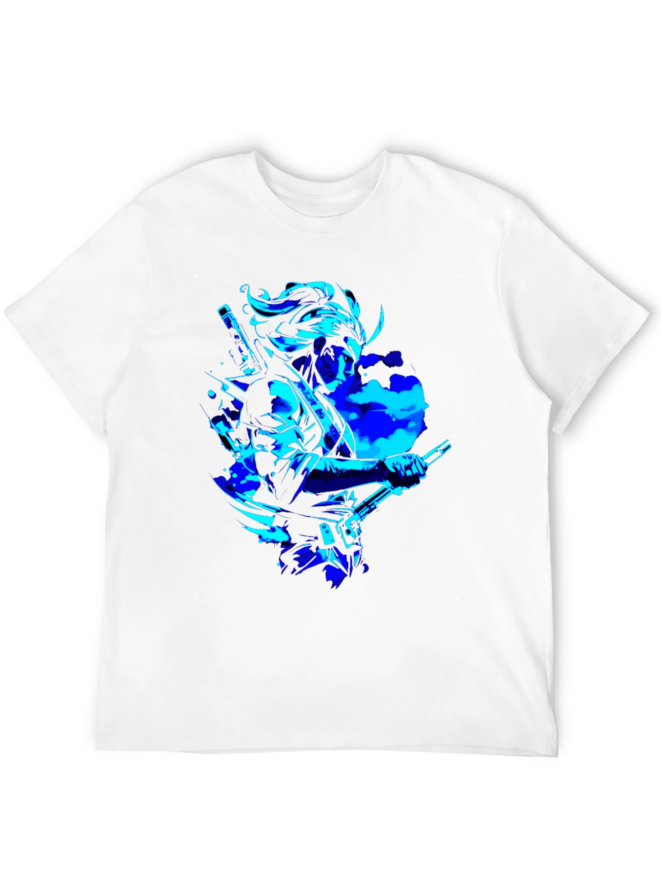 Cyber Samurai Graphic T-Shirt