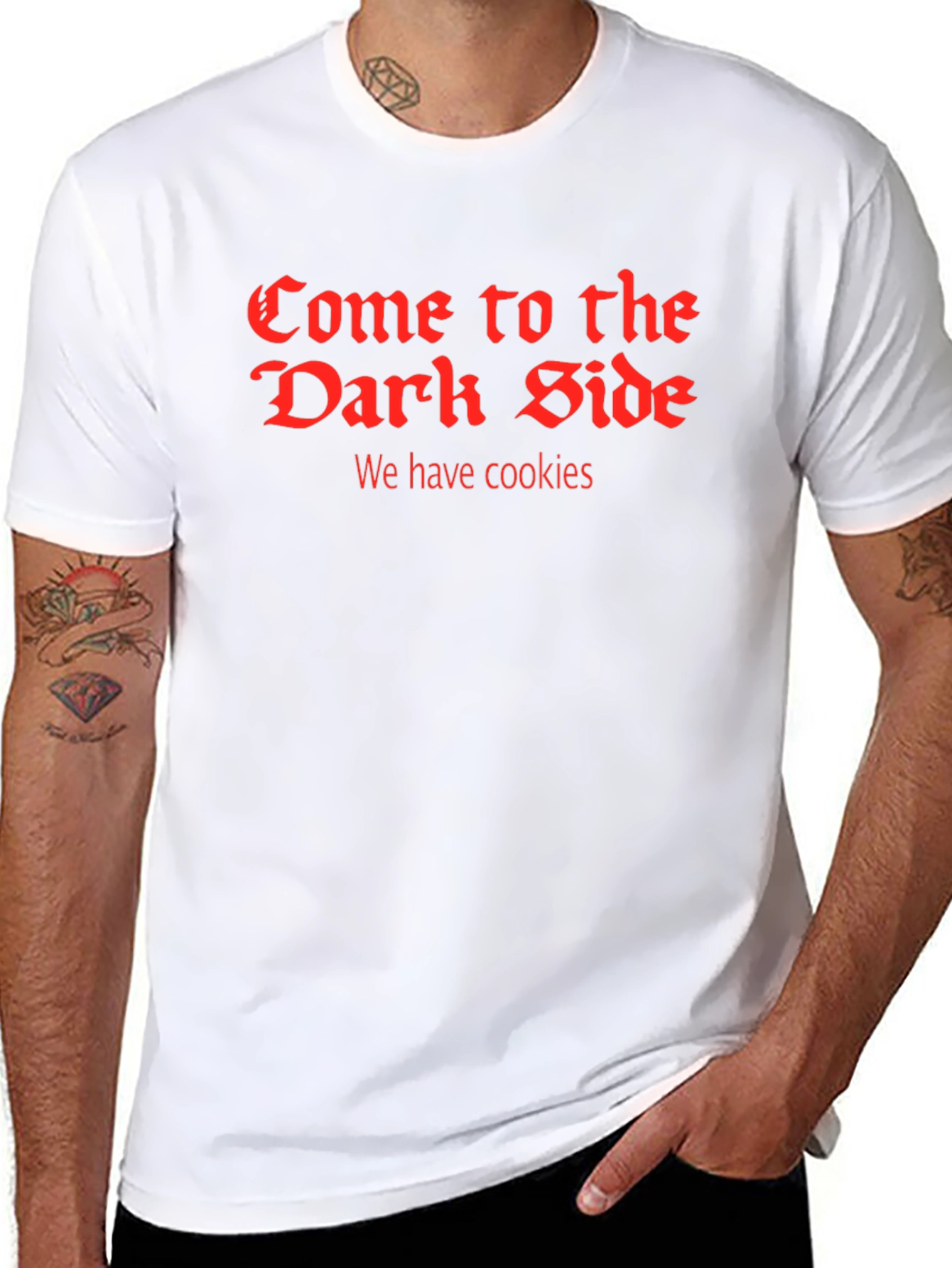 Dark Side Cookies T-Shirt - Funny Geek Tee