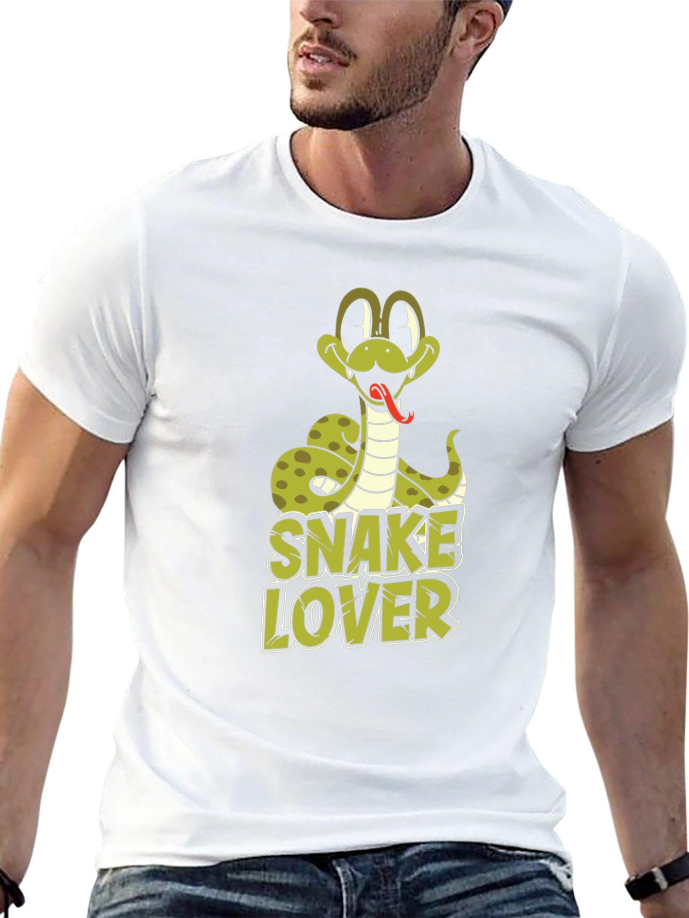Snake Lover Graphic Tee - Reptile Enthusiast Shirt