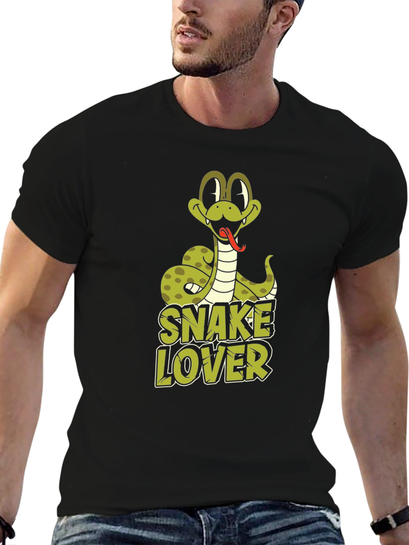 Snake Lover Graphic Tee - Reptile Enthusiast Shirt