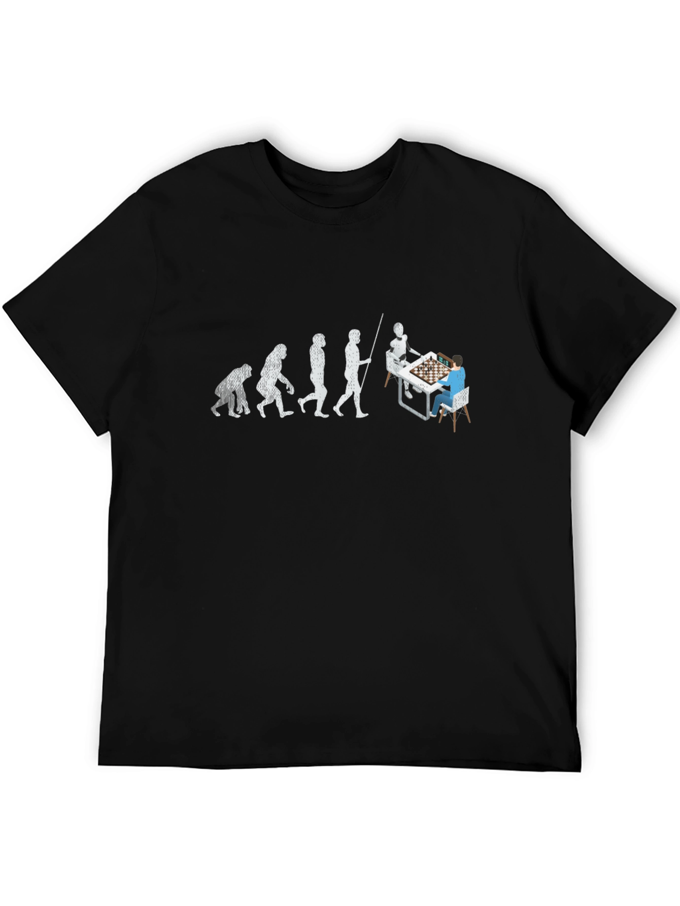 Chess Evolution Graphic T-Shirt