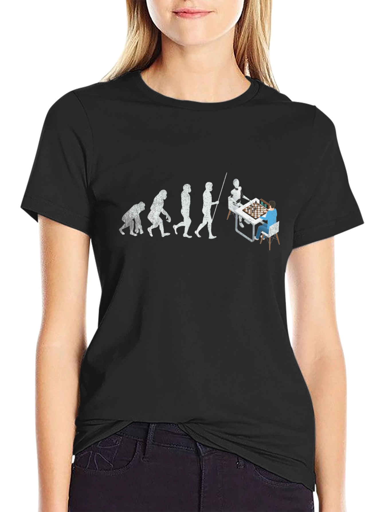 Chess Evolution Graphic T-Shirt