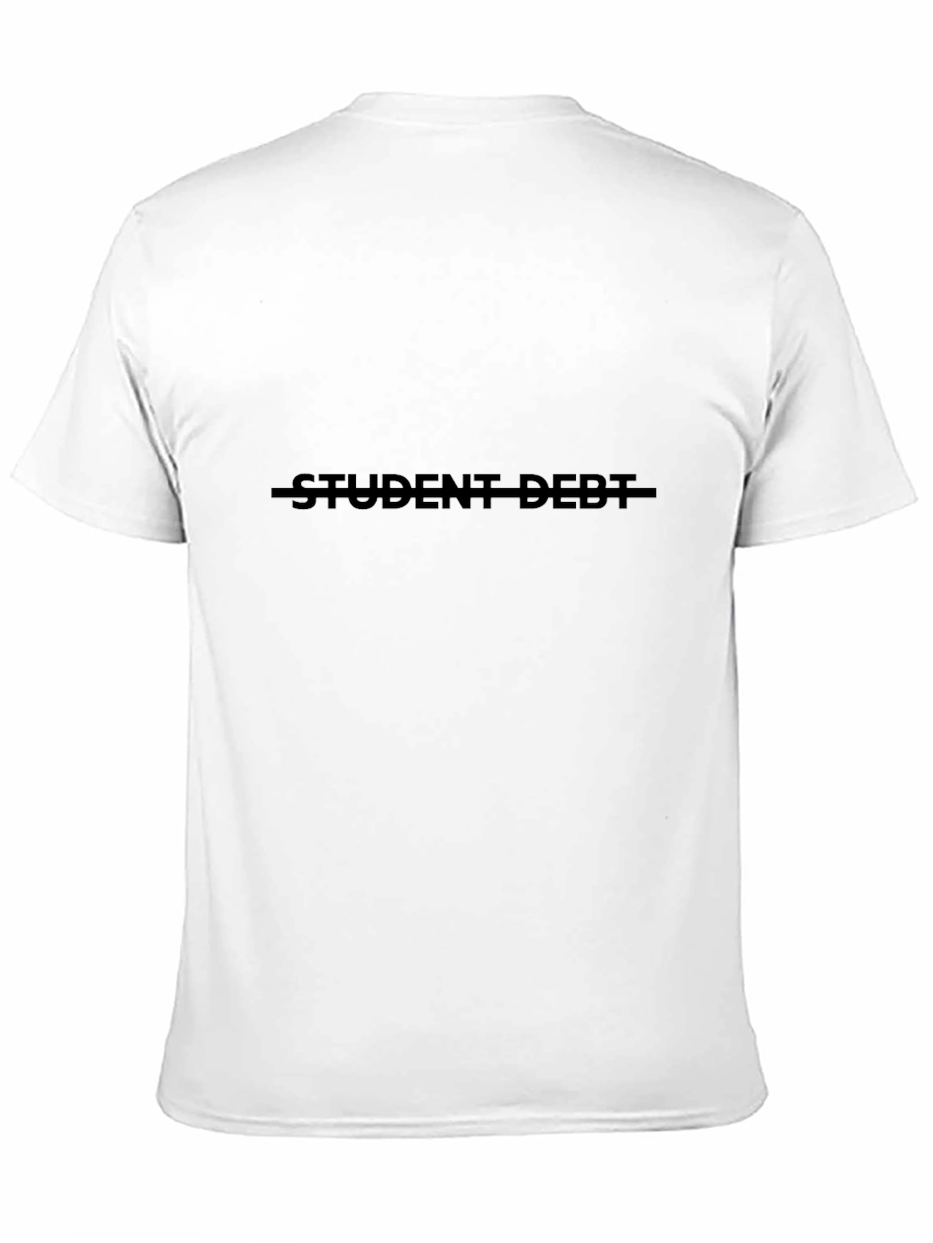 Student Debt Black Graphic Tee