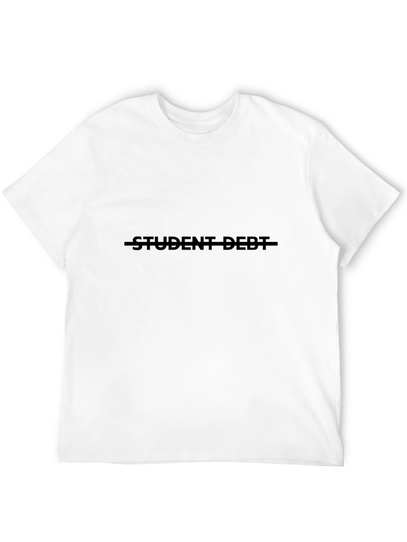 Student Debt Black Graphic Tee