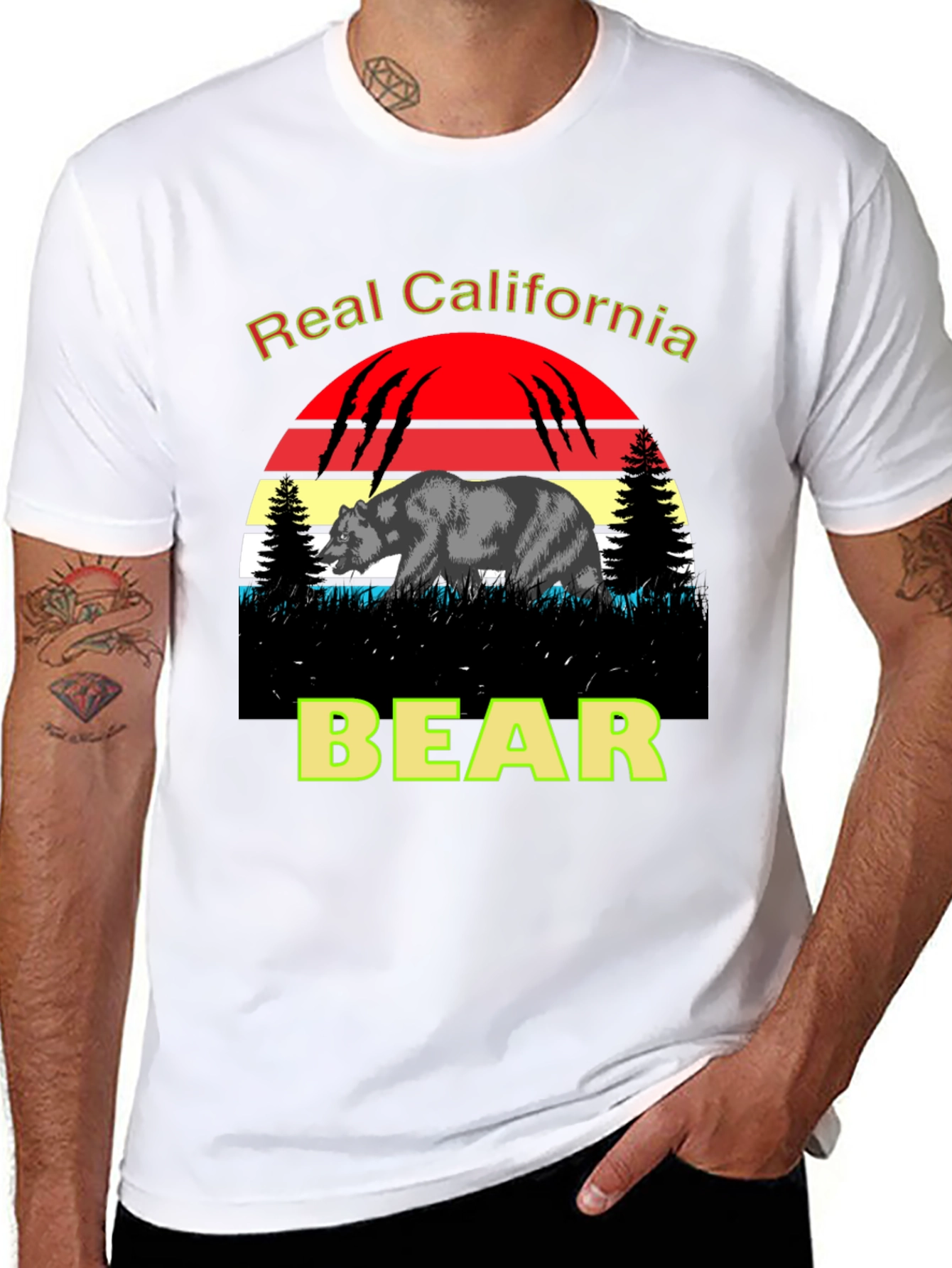 Real California Bear T-Shirt